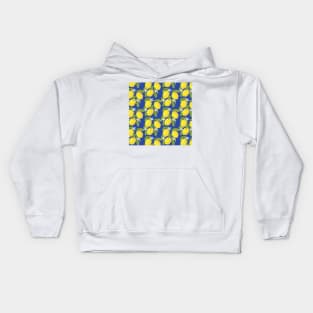 Lemons Pattern Kids Hoodie